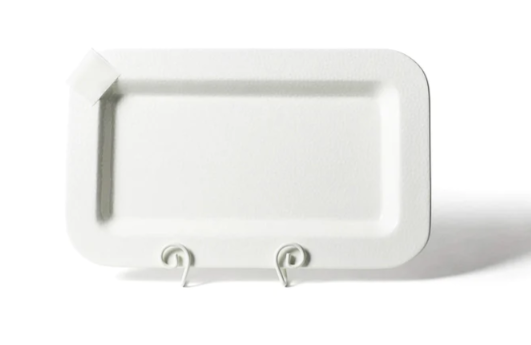 HE White Small Dot Mini Entertaining Platter