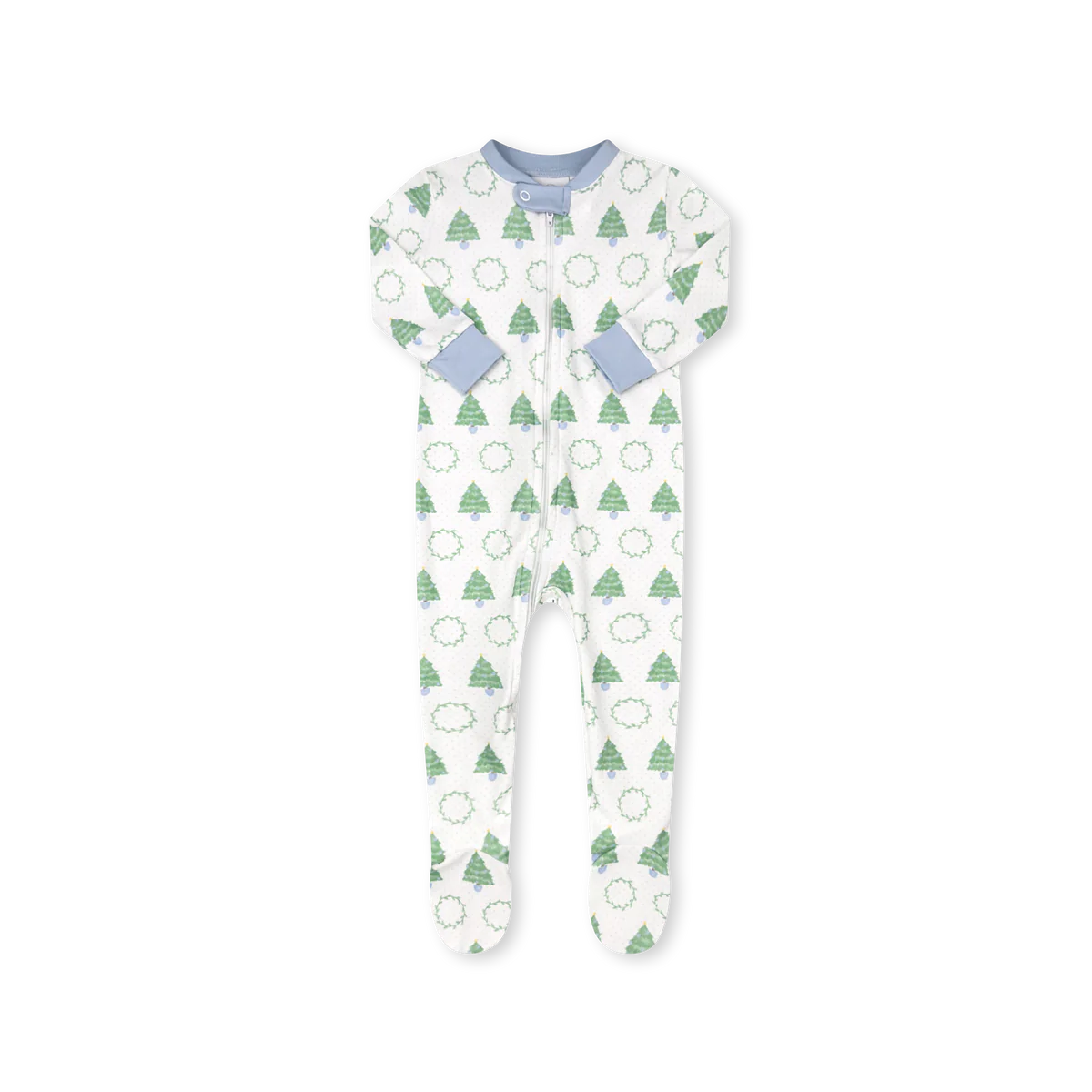 Once Upon A Time Footie Oh Christmas Tree, Park Blue Lullaby Set