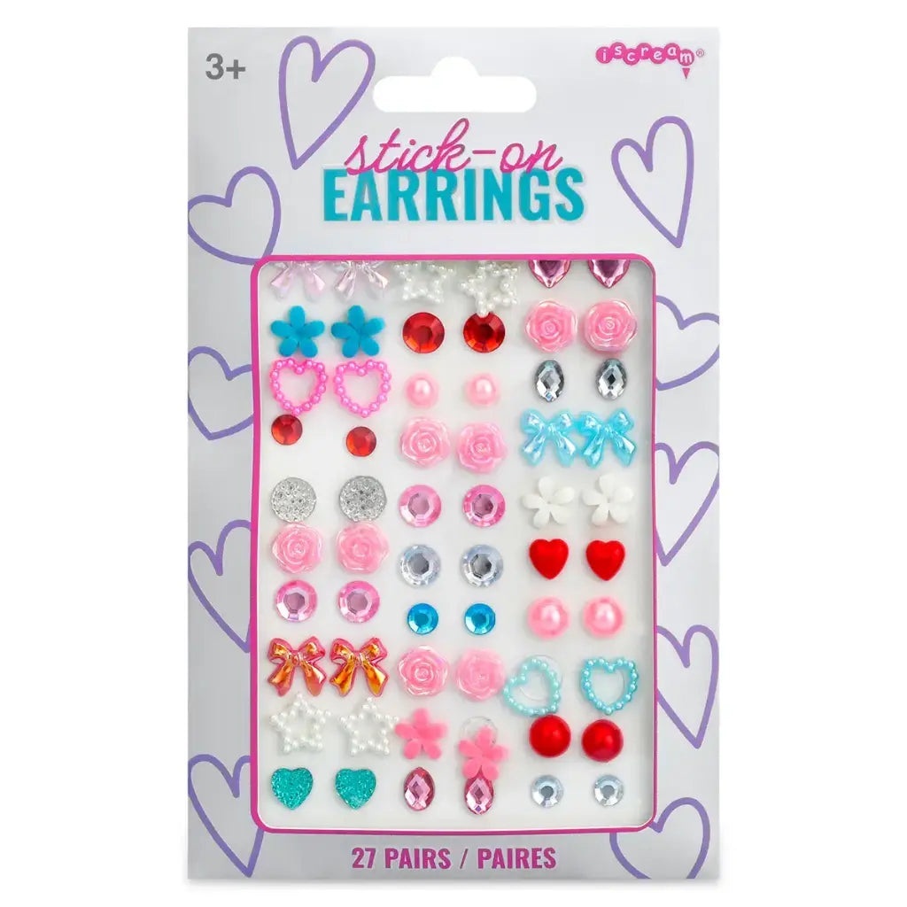 Sparkly Stick -On Earrings