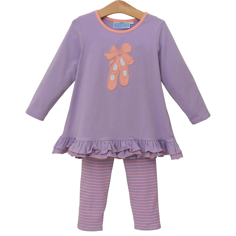 TSK- Ballet Slipper Pants Set