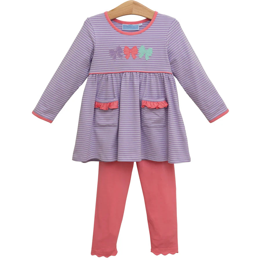 TSK- Bows Pant Set