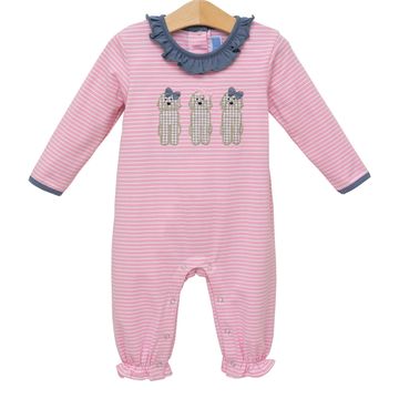 TSK- Dog Ruffle Romper