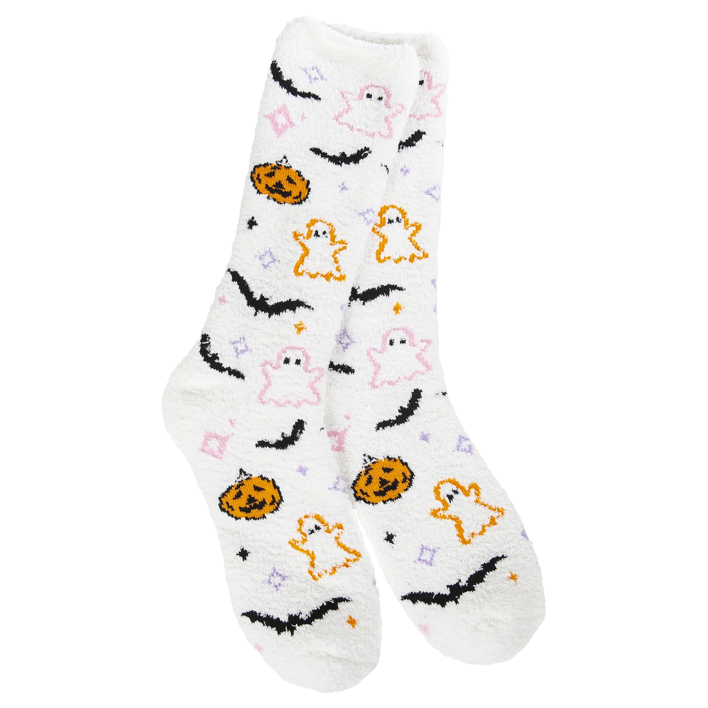 Assorted Women Cozy Crew Socks Holiday