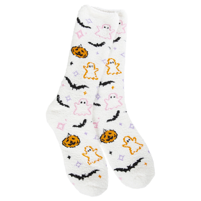 Assorted Women Cozy Crew Socks Holiday