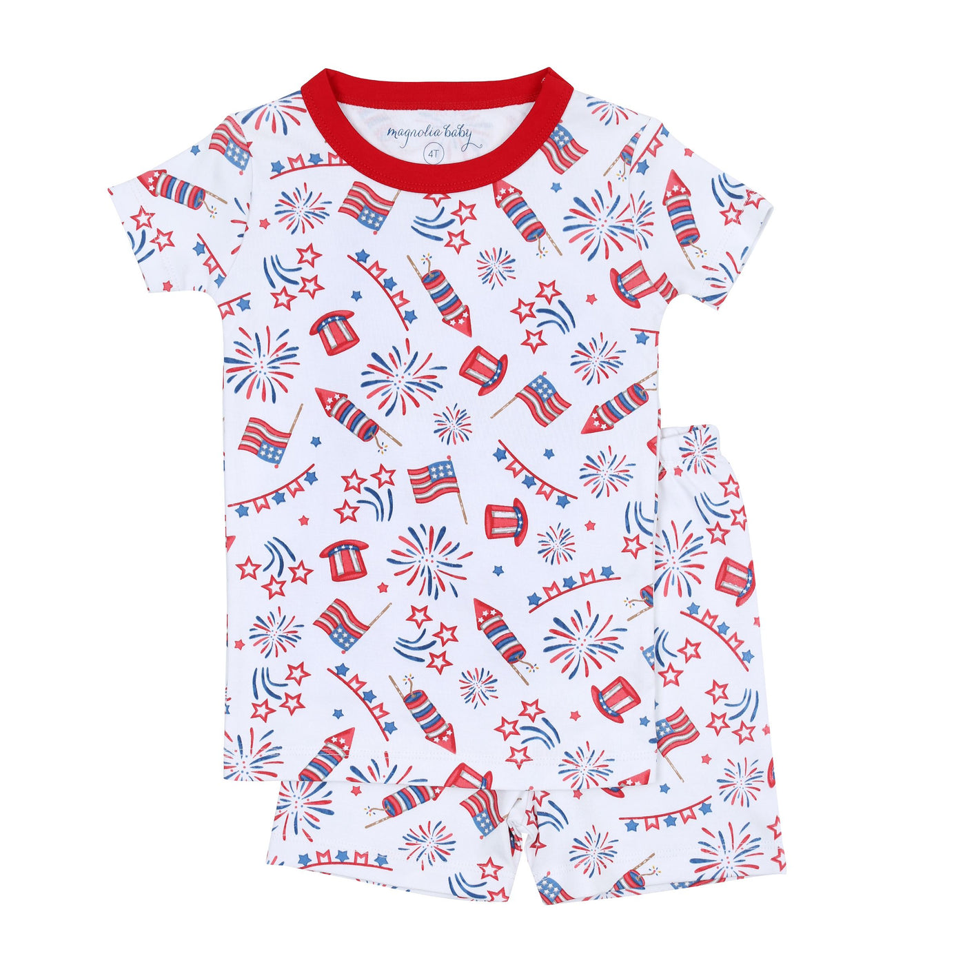 Red, White, Blue! 2pc Short Pajama Set