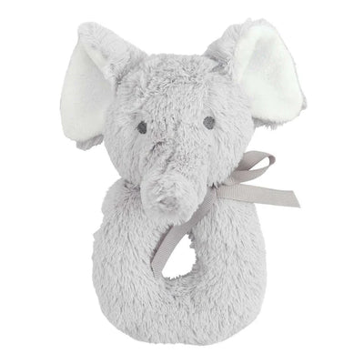 Elegant Baby Plush Rattles- Assorted
