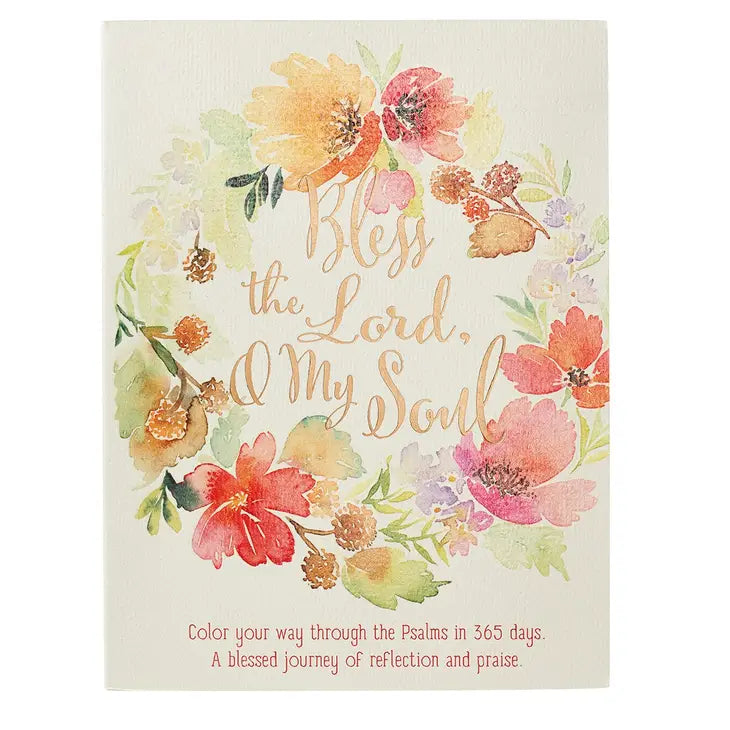 Coloring Devotional -Bless the Lord O My Soul