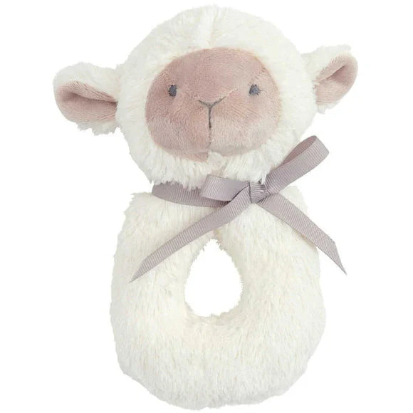 Elegant Baby Plush Rattles- Assorted