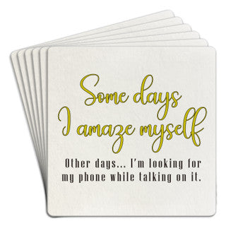 Tipsy Coasters - Assorted