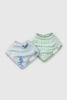 Bandana Bib Set - 2 Pack - Magical Dragons