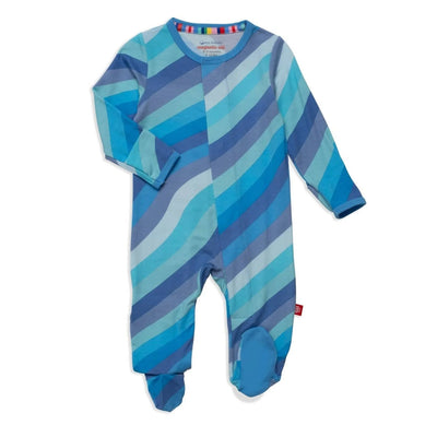 Blue shine modal magnetic parent favorite footie