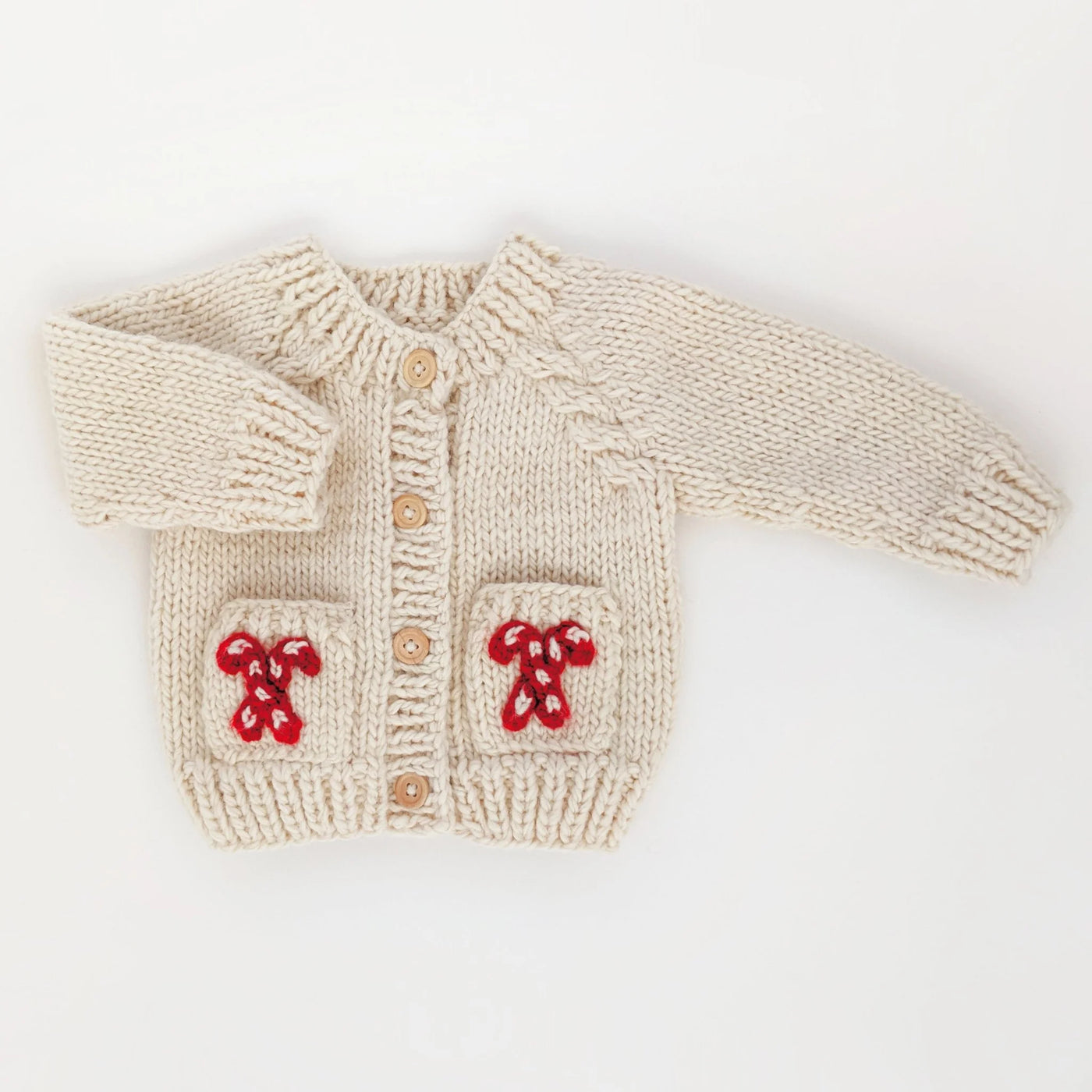 Candy Cane Cardigan Sweater