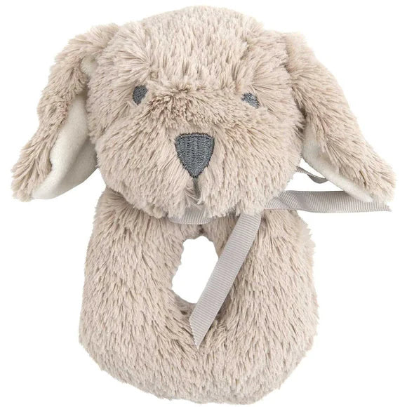 Elegant Baby Plush Rattles- Assorted