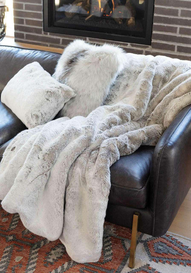 Sterling Mink Couture Collection Throw