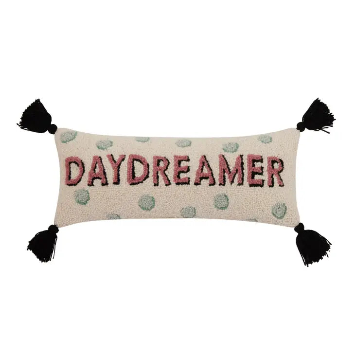 Daydreamer with Tassels Hook Pillow