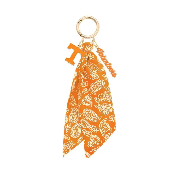 TN Vols Log Bandana Bag Charm