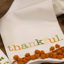 Thankful Pom Pom Hand Towel Royal Standard