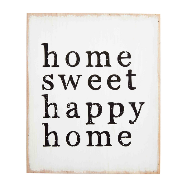 Home Sweet Wood Plaque