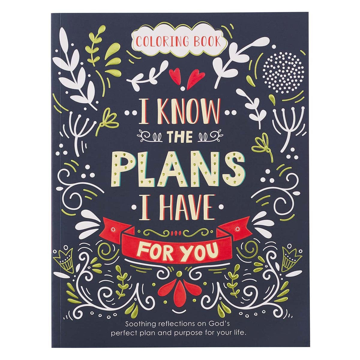 Coloring Book I Know the Plans I Have For You