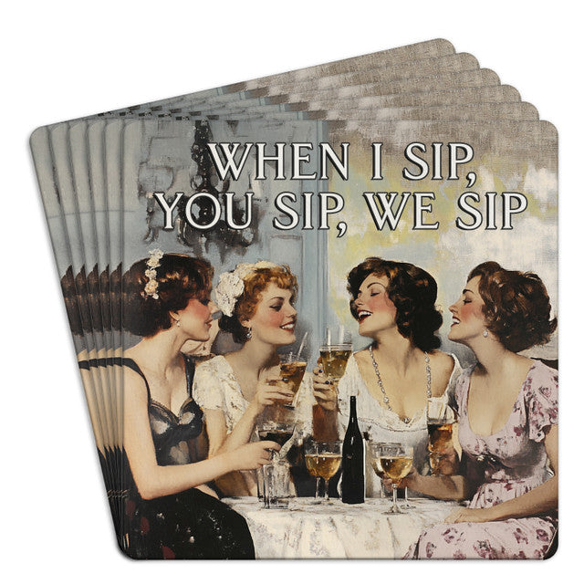 Tipsy Coasters - Assorted