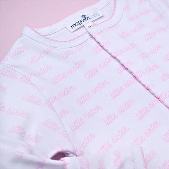 Magnolia Baby- Little Brother/ Little Sister Footie