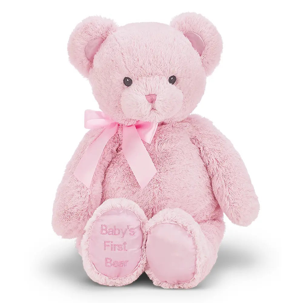 Bearington "Baby's 1st Bear", Jumbo- Multiple Colors
