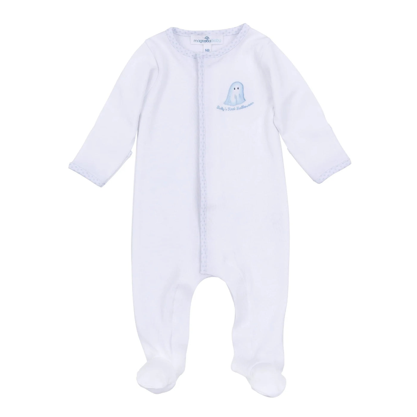 Magnolia Baby - My Little Boo Emb Baby's First Halloween Footie LB