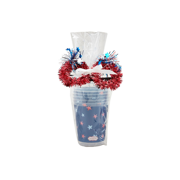 4Th Of July Party Cup Set