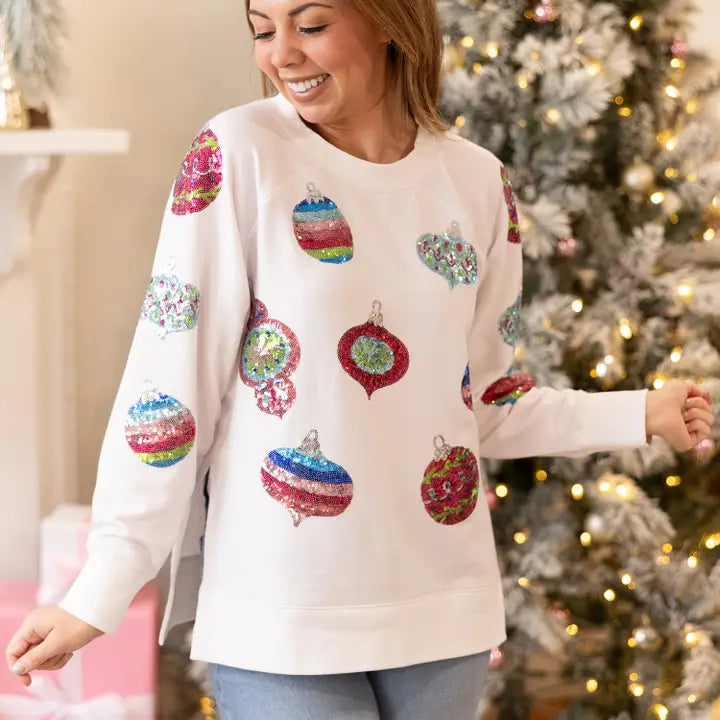 Mary Square- Katie Ornaments Sweatshirt