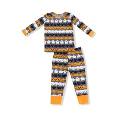 Angel Dear- Glow in the Dark - L/S Loungewear Set- Halloween Paper Garland