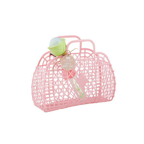 Jelly Tote and Bubble Set