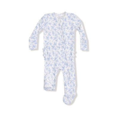 Angel Dear- 2 Way Ruffle Zipper Footie