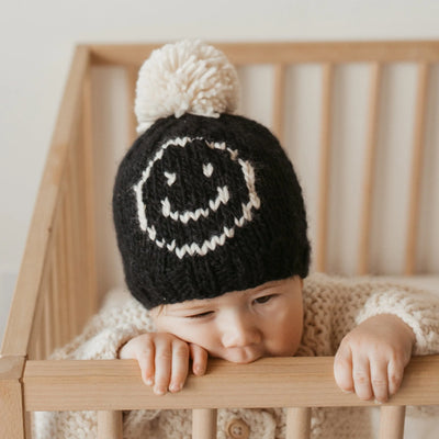 Huggalugs Smiley Beanie Hat