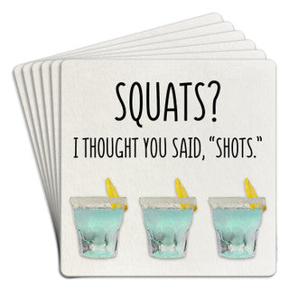 Tipsy Coasters - Assorted