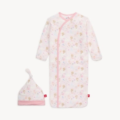 Magnetic Me- Star Catcher Modal Gown W/ Ruffles+hat
