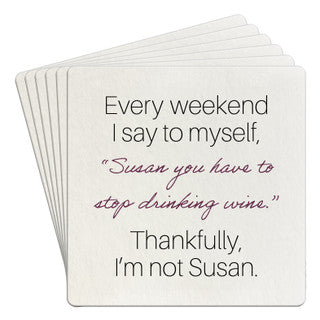 Tipsy Coasters - Assorted