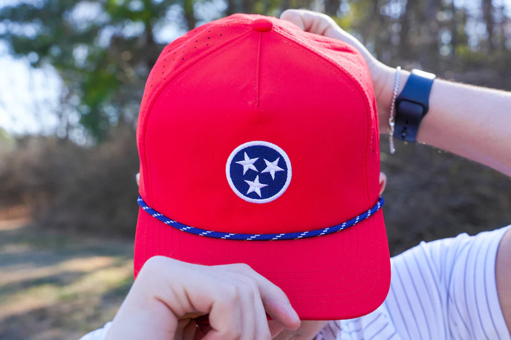 Volunteer Traditions- Tristar Signature Hat- Red