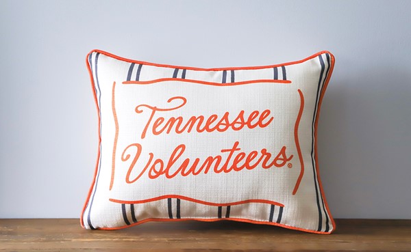 TN Volunteers Collegiate Stripe Pillow