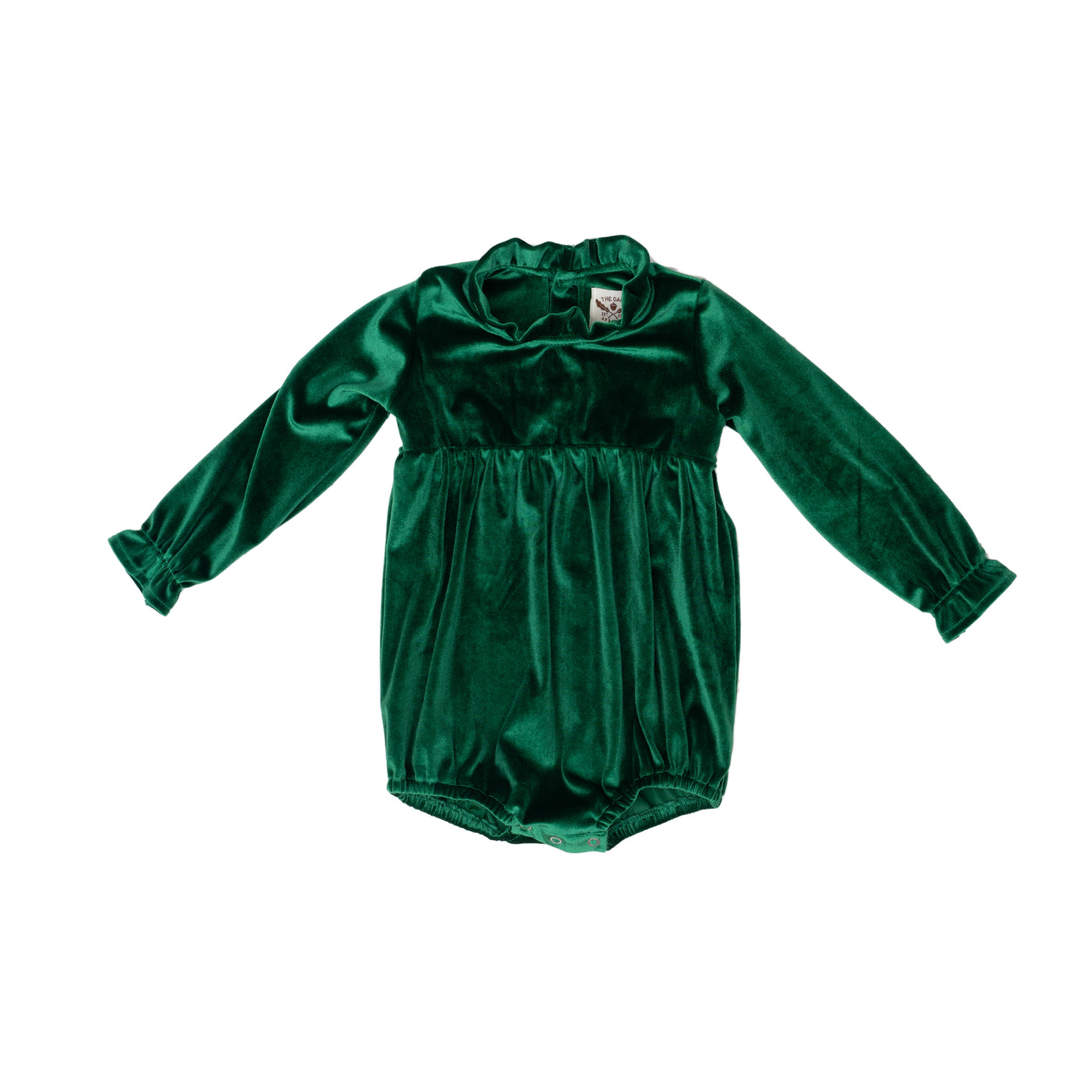 Hannah Green Velvet L/S Bubble