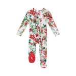 Beatrix- Footie Ruffled Zippered One Piece