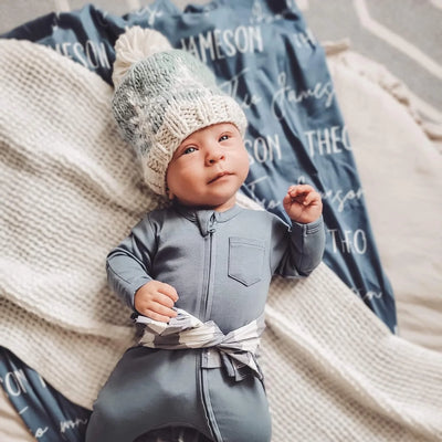 Huggalugs Winter Forest Knit Beanie Hat