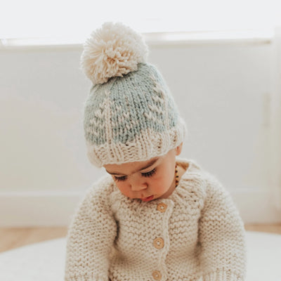 Huggalugs Winter Forest Knit Beanie Hat