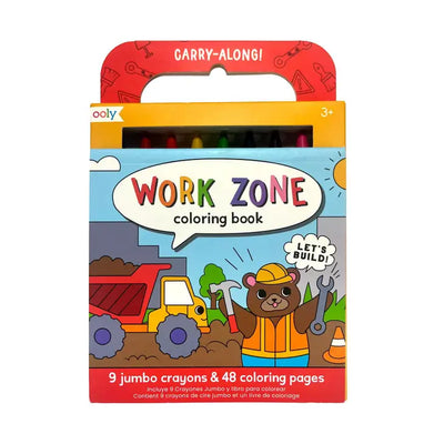 Carry Along Crayon & Coloring Book Kit - Assorted