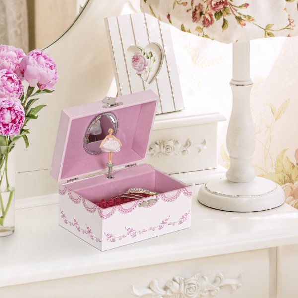 Clarice Musical Ballerina Jewelry Box