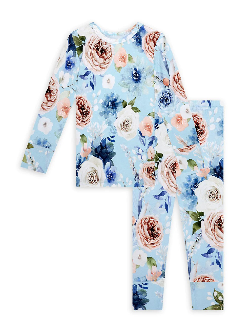 Frostine Long Sleeve Basic Pajamas