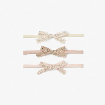 Sparkle Lace Headband 3pk