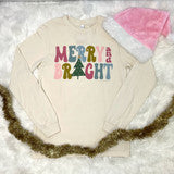 Merry and Bright L/S Vintage Tee
