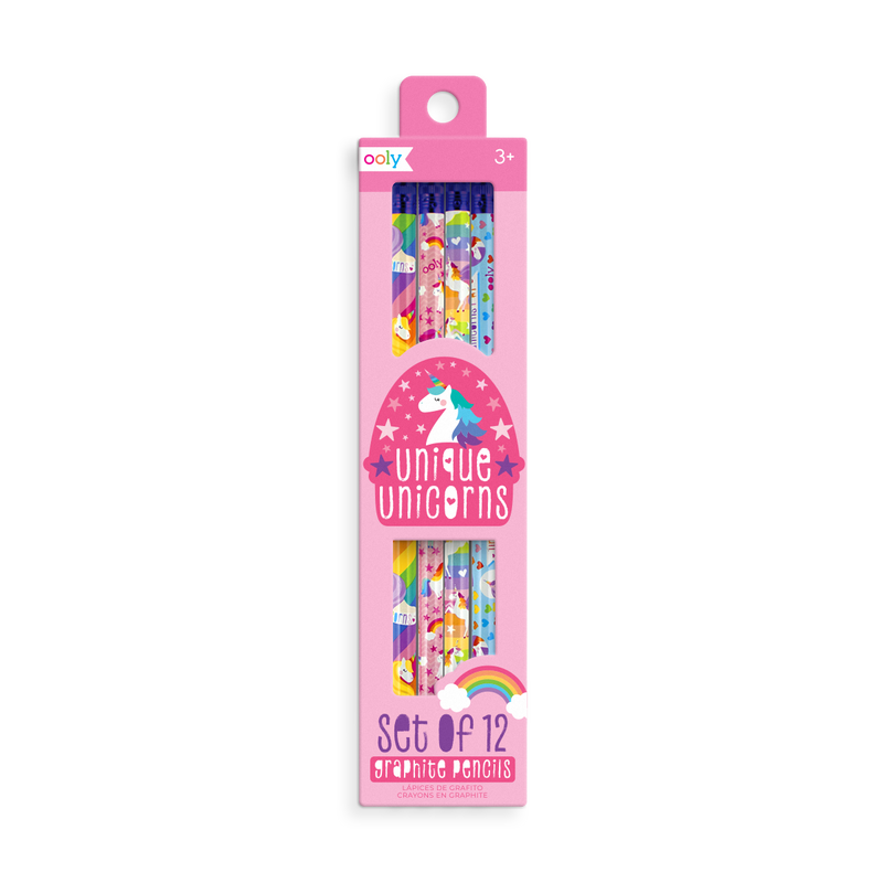 Unique Unicorns Graphite Pencils-Set of 12