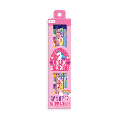 Unique Unicorns Graphite Pencils-Set of 12