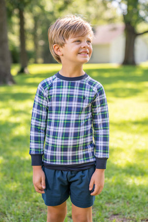 Preppy Plaid Sweatshirt